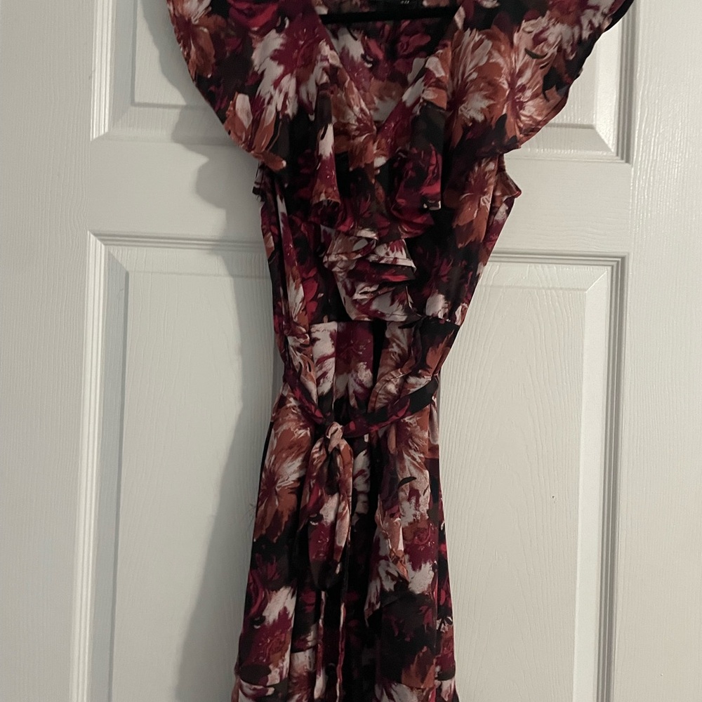 Floral Ruffle Dress